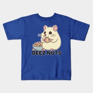 Hamster Loves Deez Nuts Kids T-Shirt